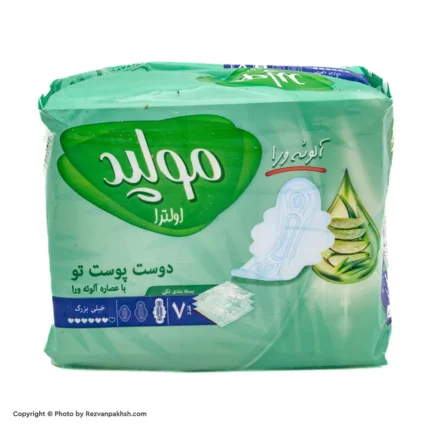 نوارمولپدبالدار(24*7)سبز آلوئه ورا خیلی بزرگ(63ف)24ع