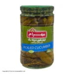 خیارشورمهرام درجه یک650گ (195ف)12ع