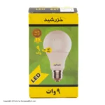 لامپ9وات LED خزرشید50ع