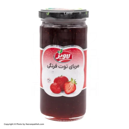 مربا لاویز توت فرنگی290گ(دلپذیر)(115ف)12ع**