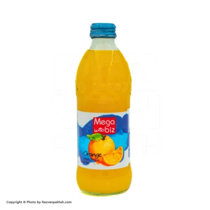 نوشیدنی مگابیزشیشه پرتقال 290میل(65ف)24ع