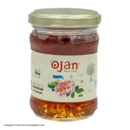 مربااوجان گل(کوچک)260گ(106ف)12ع**