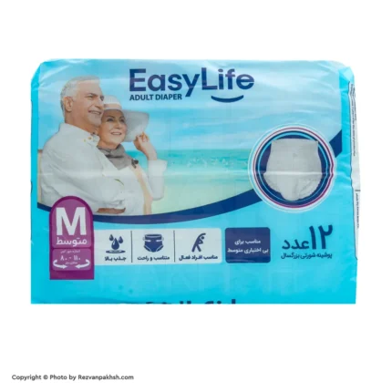 پوشینه ایزی لایف شورتی متوسط (945ف)6ع