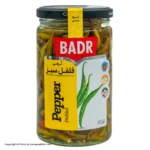 ترشی فلفل سبز بدر570گ(190ف)12ع**
