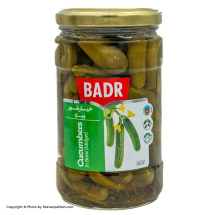 خیارشورویژه بدر630گ (210ف)12ع **
