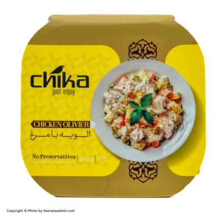 غذای آماده الویه چیکا200گ(245ف)5ع
