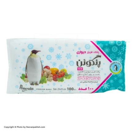 کیسه فریزرچسبی پنگوئن(209ف)120ع