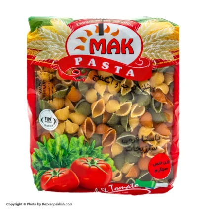 ماکارونی مک فرمی گوش ماهی سبزیجات500گ (78ف)20ع