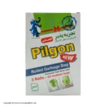کیسه زباله پیلگون 3رول متوسط(سبز)24ع(450ف)(اقتصادی)